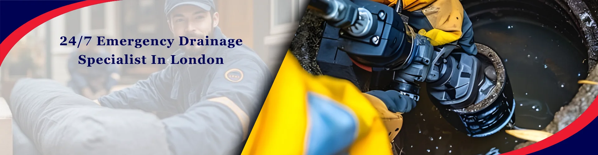 24-7 Emergency Drainage Specialist In London