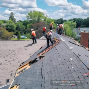 Emergency Roof Repair Service For Leaks In London