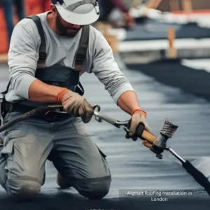 Asphalt Roofing Installation in London
