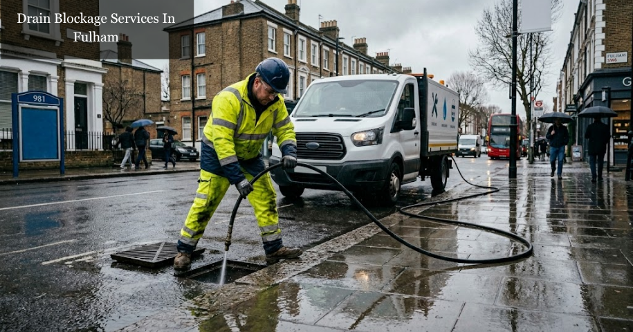 Drain Blockage Services In Fulham