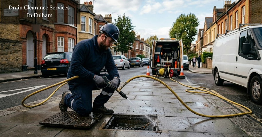 Drain Clearance Services In Fulham